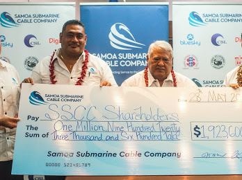 Samoa Submarine Cable Company  Declares $1,923,600 Dividend for Financial year 2019