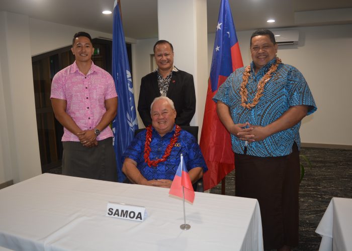 SAMOA ELECTED AS CO-CHAIR OF THE INTERNATIONAL LABOUR ORGANIZATION INTERNATIONAL  (ILO) ADVISORY BOARD ON CLIMATE ACTION FOR JOBS