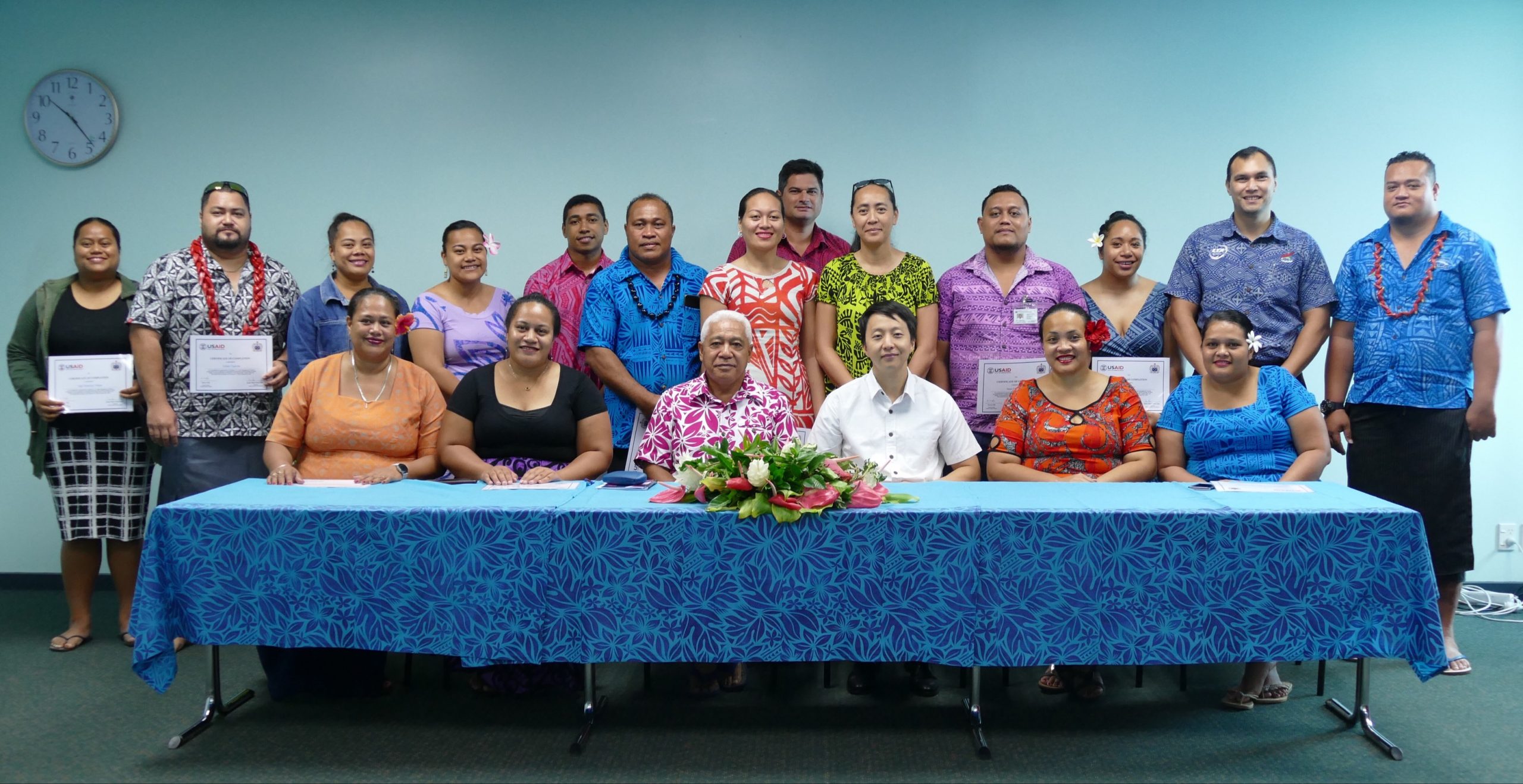 U.S. Government Launches Project Management course in Samoa