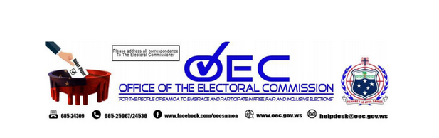 Release from the Office of the Electoral Commission