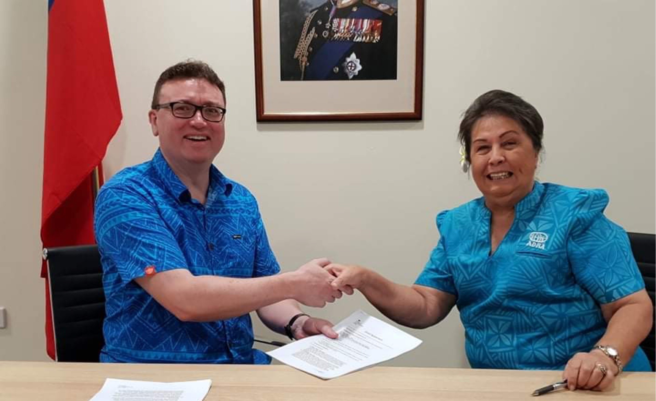 British High Commission – Apia provides funding to A.D.R.A