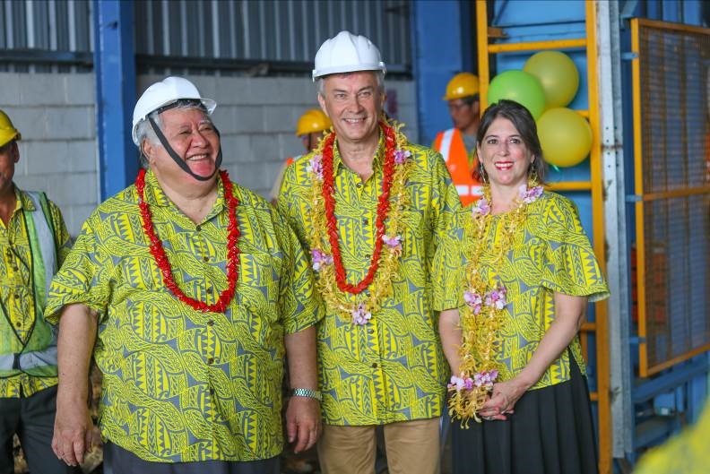 Afolau Biomass Gasification Power Plant opens as the first of its kind in Samoa and the region