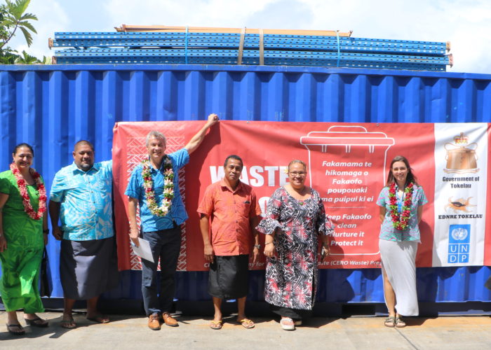 Tokelau receives critical boost to waste management efforts