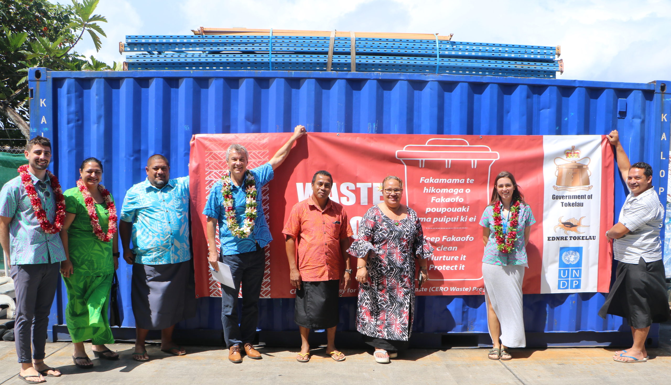 Tokelau receives critical boost to waste management efforts