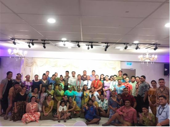 HIGH COMMISSIONER ALIIOAIGA FETURI ELISAIA MEETS SAMOAN STUDENTS IN FIJI SATURDAY, 17 APRIL 2021.