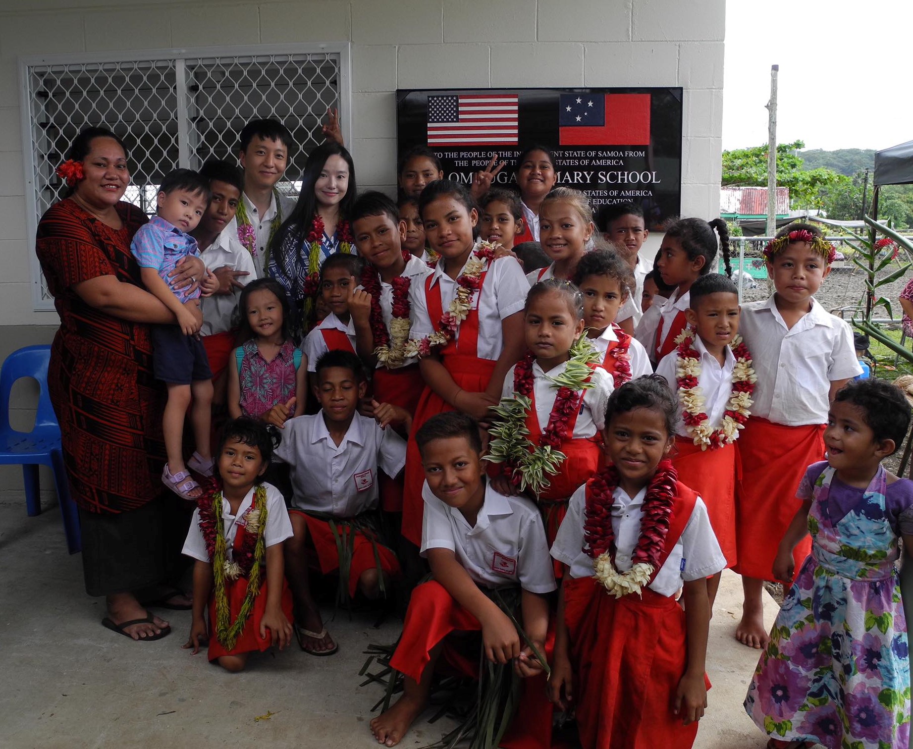 United States Government funds construction and complete rebuild  of Lalomauga Primary School