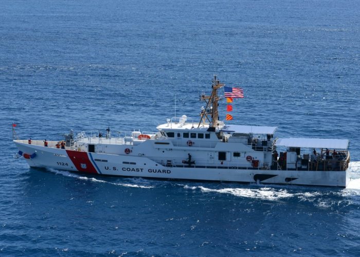 U.S. Coast Guard patrols international waters in an effort to strengthen maritime governance and foreign partnerships