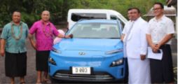 Samoa Energy Sector advocates for Electric Vehicles
