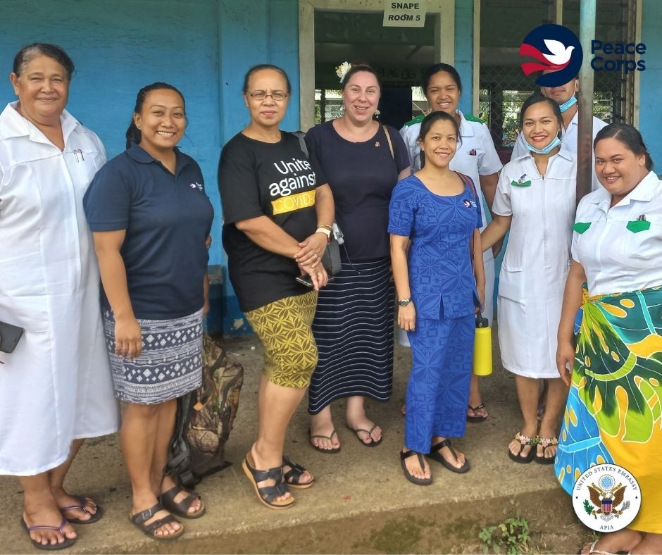 U.S. Embassy Media Release: Peace Corps is assisting the pediatric vaccine rollout in Samoa