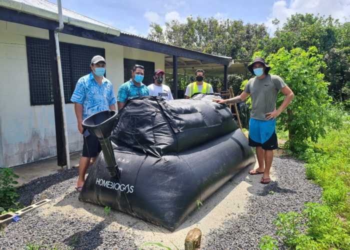 MAF installs first HomeBiogas System in Samoa