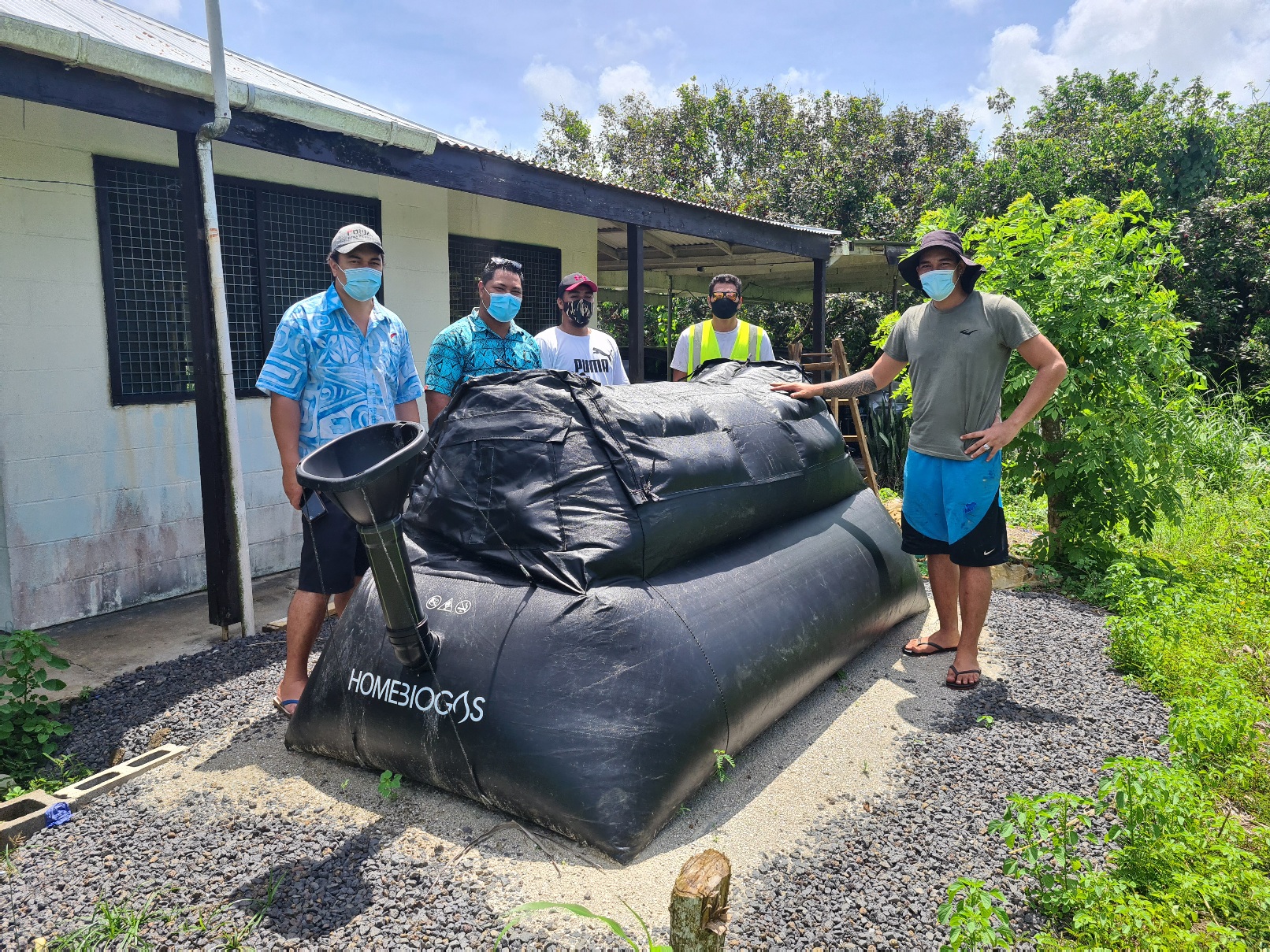 MAF installs first HomeBiogas System in Samoa