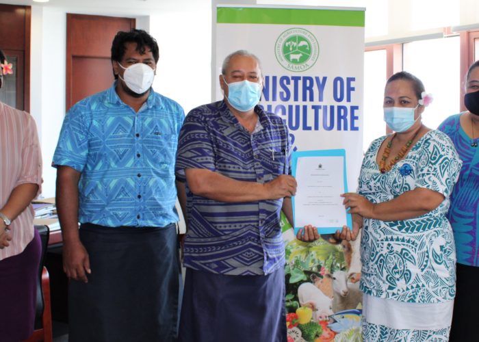 Ministry of Agriculture and Fisheries and NGO Conservation International, collaborate to  secure a healthy and abundant ocean