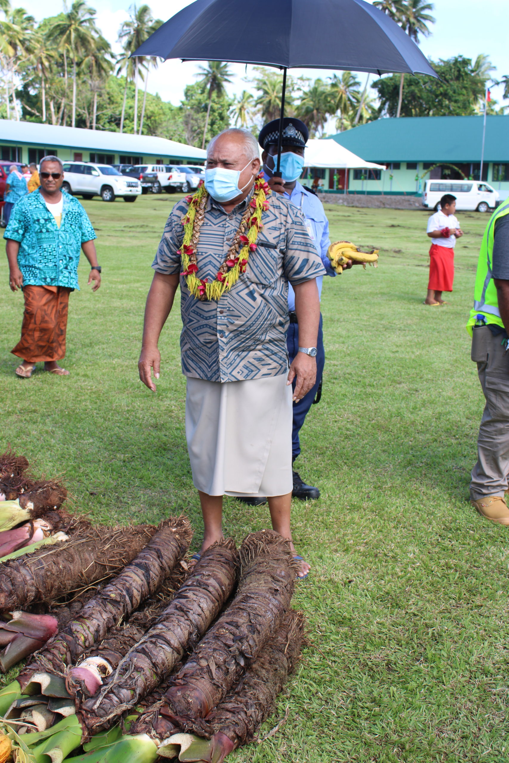 Gagaemauga #1 District showcases their First Harvest (Ulua’i Seleselega)