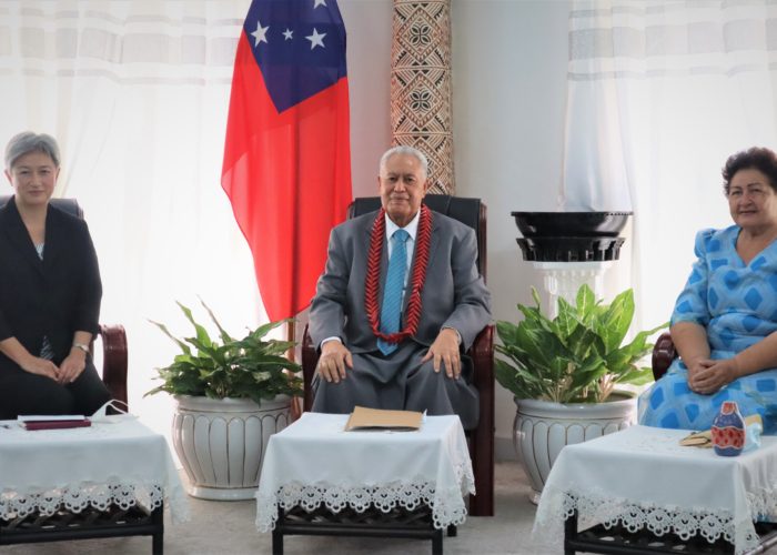 VISIT BY AUSTRALIA’S FOREIGN MINISTER TO APIA, SAMOA 2-3 JUNE 2022