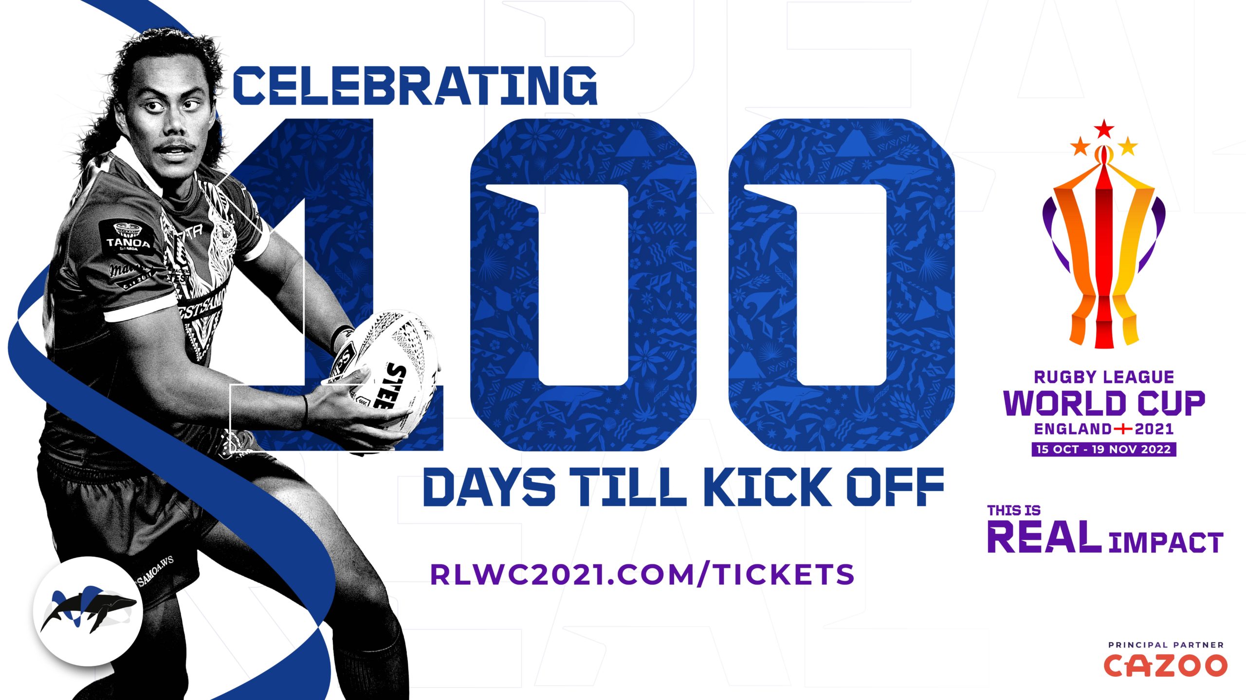 100 Days until Rugby League World Cup (RLWC) 2021