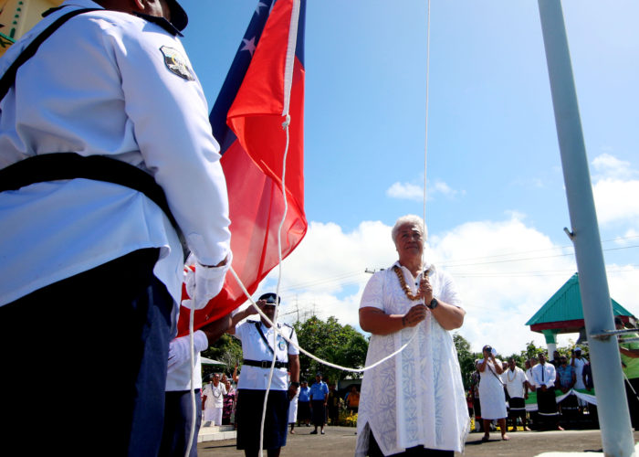 Saunoaga a le afioga i le Palemia – Fiame Naomi Mataafa Fa’amanatuina o le taunu’u mai o le Talalelei i Sapapāli’i:  TAEAO NAI MATĀNIU FEAGAI MA LE ATA