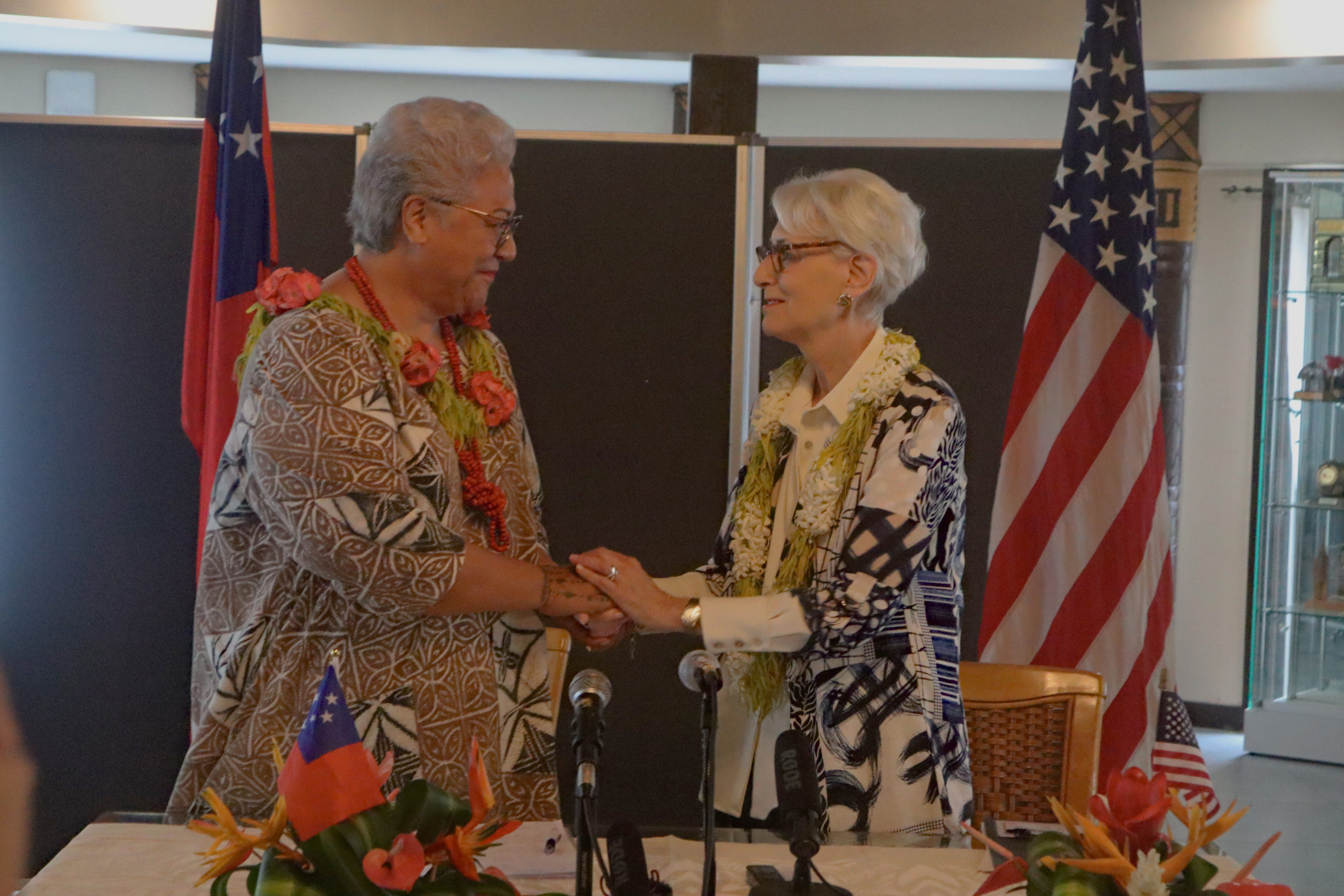 Deputy Secretary Sherman’s Meeting with Samoan Prime Minister Fiame