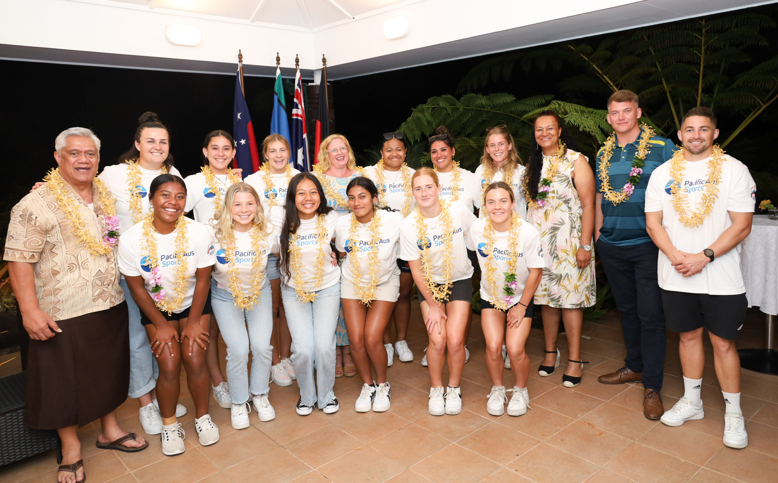 THE AUSTRALIAN HIGH COMMISSION WELCOMES THE BURRA RAYS WOMENS 7’s TEAM