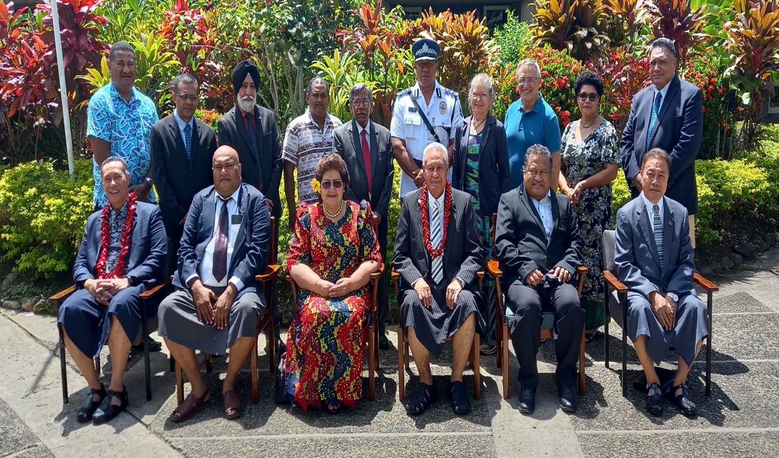 Afioga i le Ao Mamalu o le Malo and Chancellor of the University of the South Pacific  conferred Awards at Laucala Campus – Suva, Fiji 5 th – 6 th October 2022