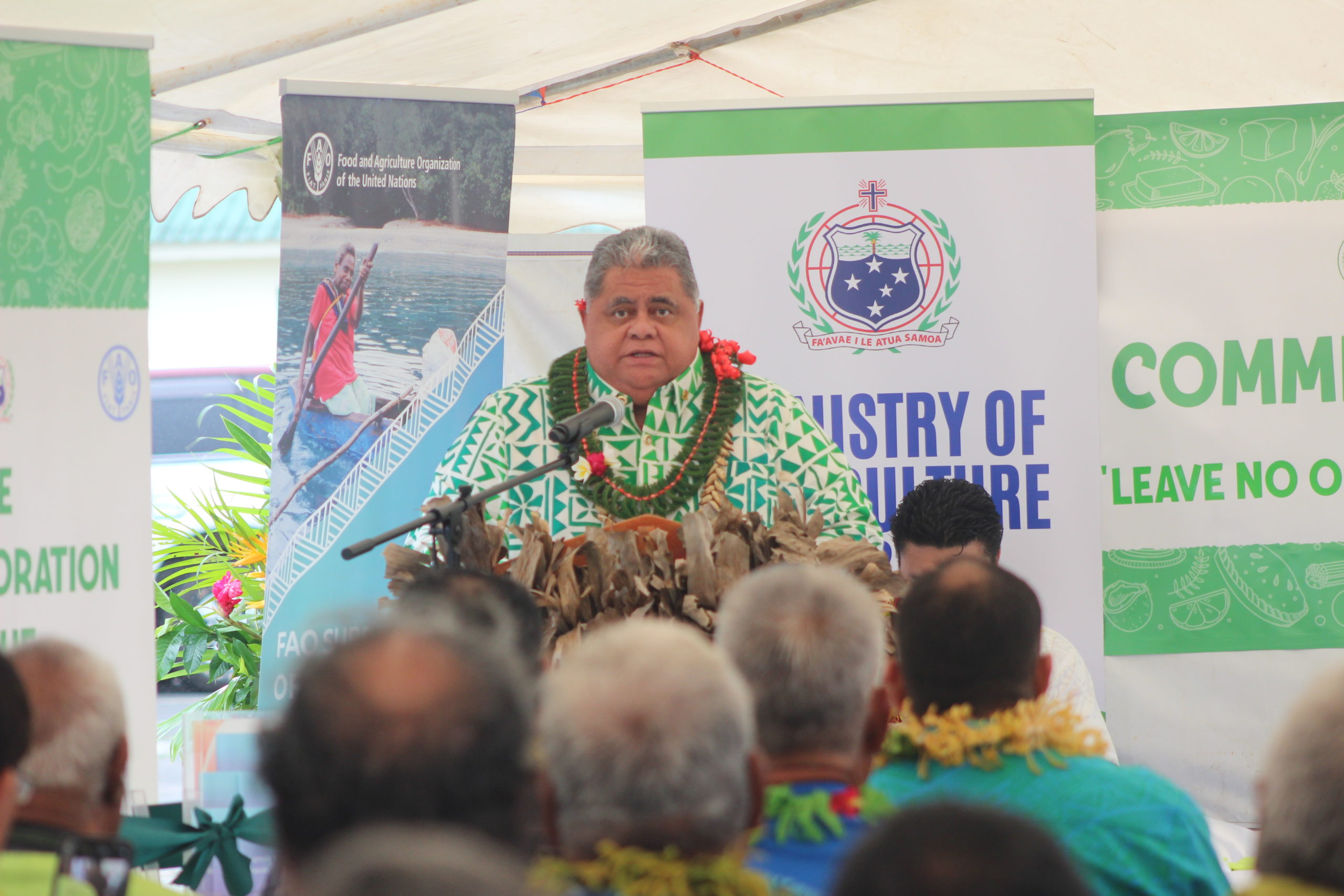 SAMOA CELEBRATES THE 2022 WORLD FOOD DAY IN SAVAI’I  THEME: “LEAVE NO ONE BEHIND”