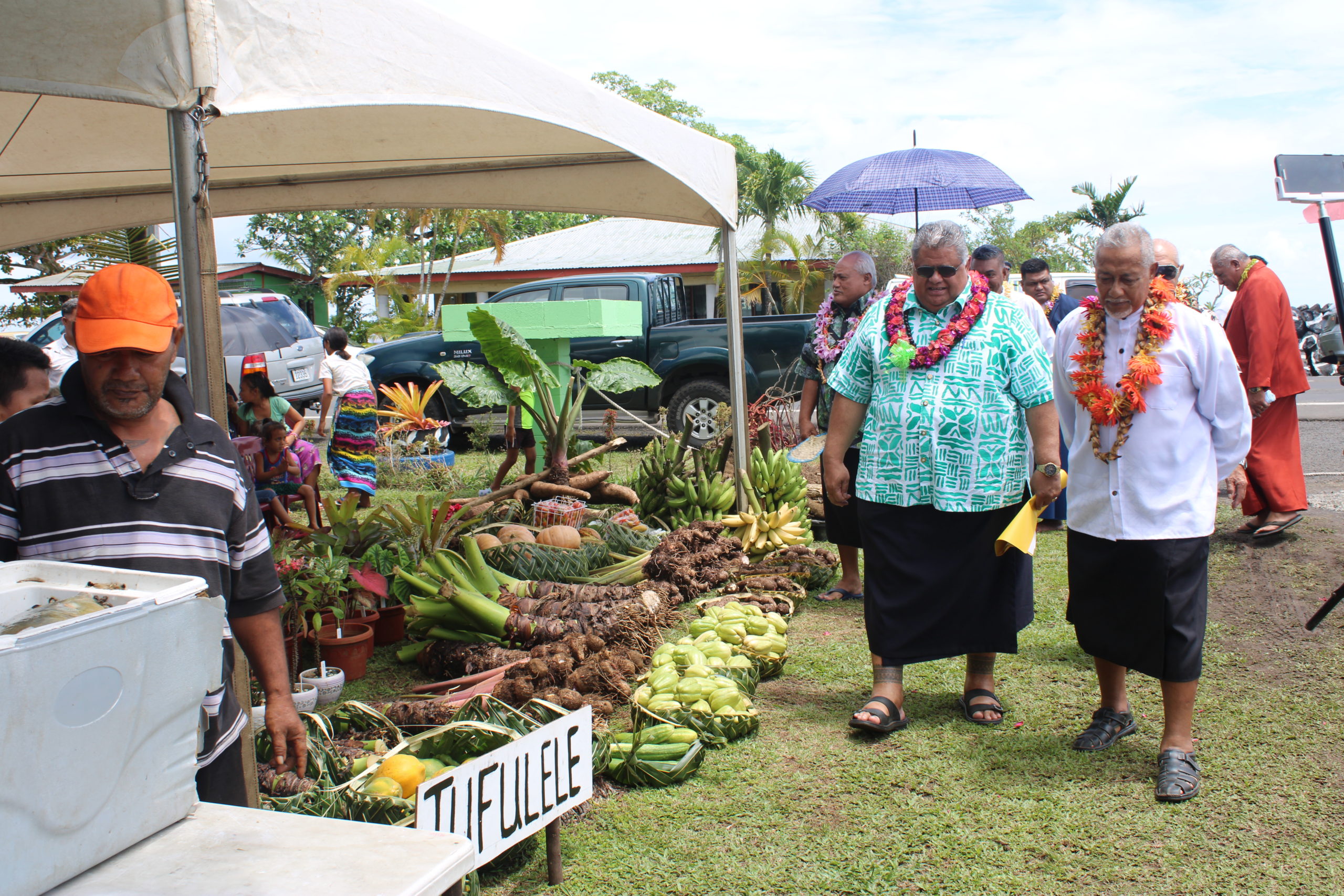 Sagaga 4 Hosted their First Harvest (Ulua’i Seleselega) as part of their  60th Independence Celebration