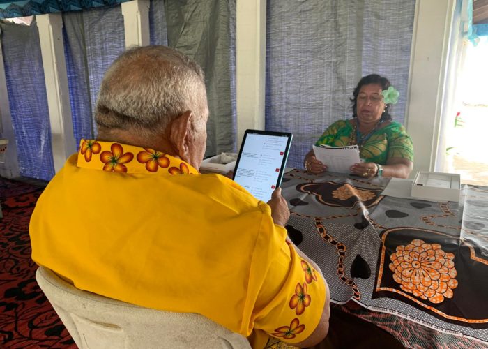 First Village in Savaii to Administer Samoa Village Health Survey