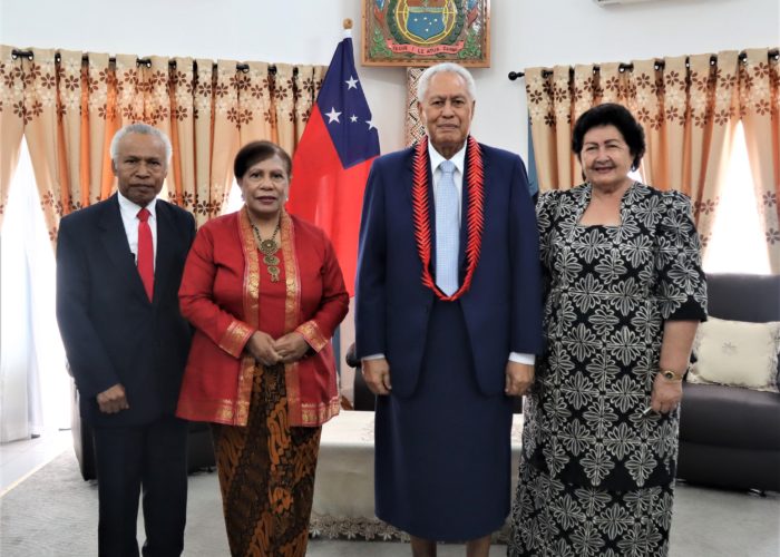 PRESENTATION OF CREDENTIALS OF THE AMBASSADOR – DESIGNATE OF THE REPUBLIC OF INDONESIA TO THE INDEPENDENT  STATE OF SAMOA