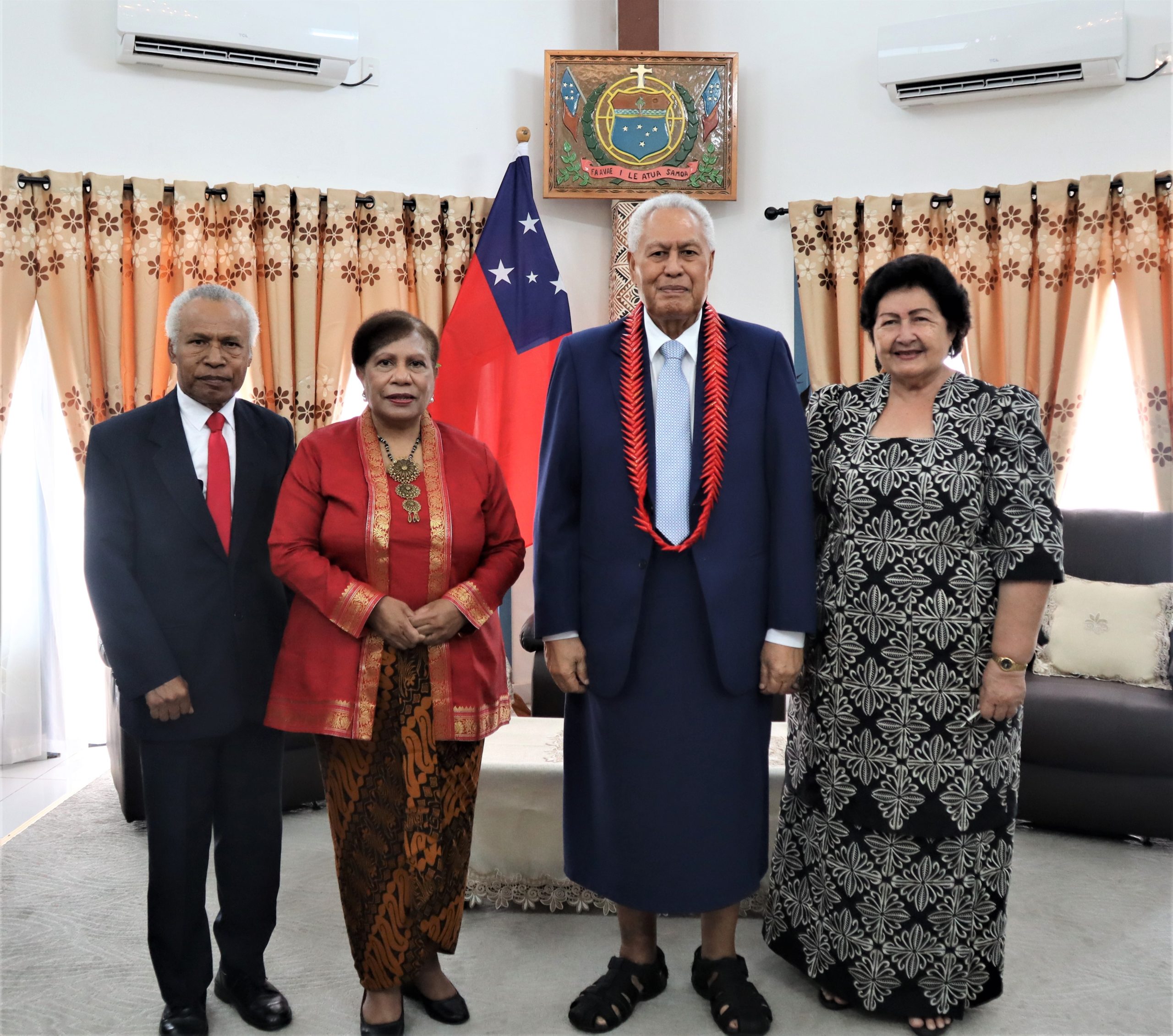 PRESENTATION OF CREDENTIALS OF THE AMBASSADOR – DESIGNATE OF THE REPUBLIC OF INDONESIA TO THE INDEPENDENT  STATE OF SAMOA