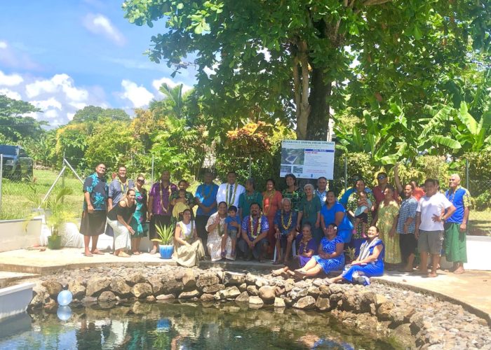 Rehabilitated freshwater pool brings joy to Vini Fou residents