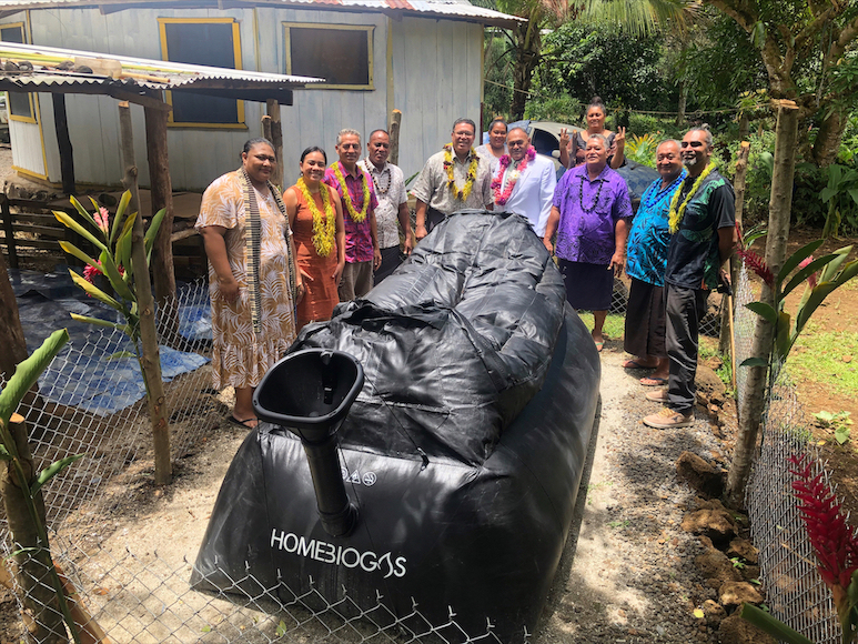 Tapatapaō community celebrates multiple benefits of new  Biogas Project