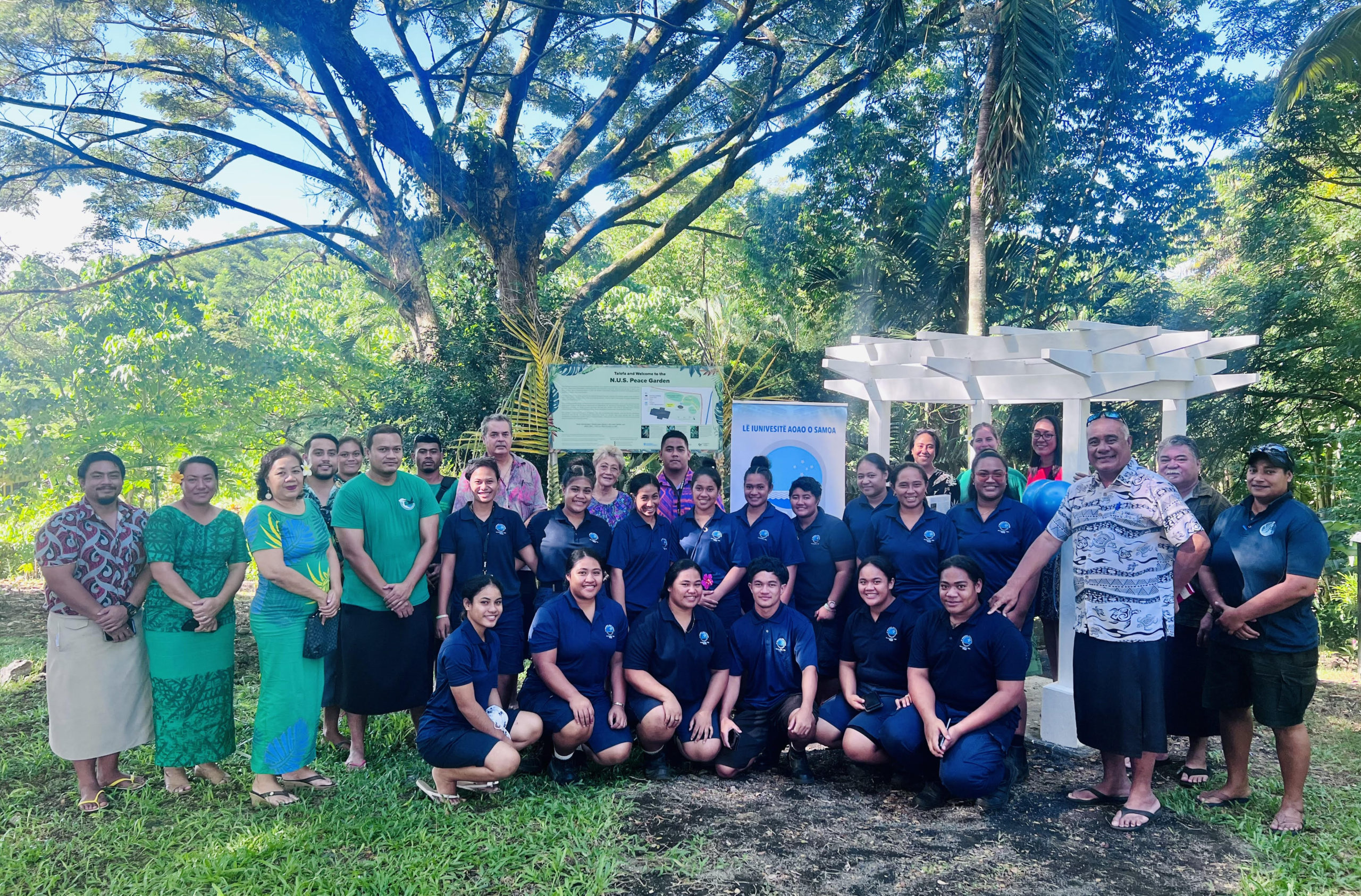 NUS reopens its Peace Garden Project