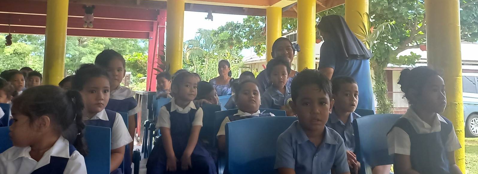 Campus of Hope Welcomes Visitors from Missionary Infant Pre-School at Moamoa