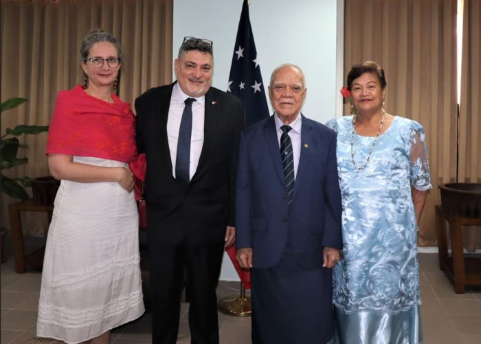 PRESENTATION OF CREDENTIALS OF THE AMBASSADOR EXTRAODINARY AND PLENIPOTENTIARY OF THE STATE OF ISRAEL TO THE  INDEPENDENT STATE OF SAMOA