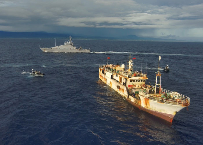 NZ Navy ship completes Maritime Patrol in Samoa to help protect fisheries