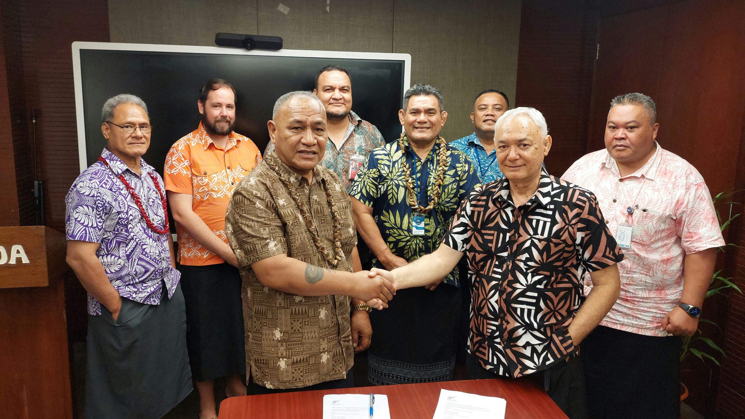 Partnership Arrangement – Samoa Airport Security Equipment  HON. Olo Fiti Afoa Vaai Remarks