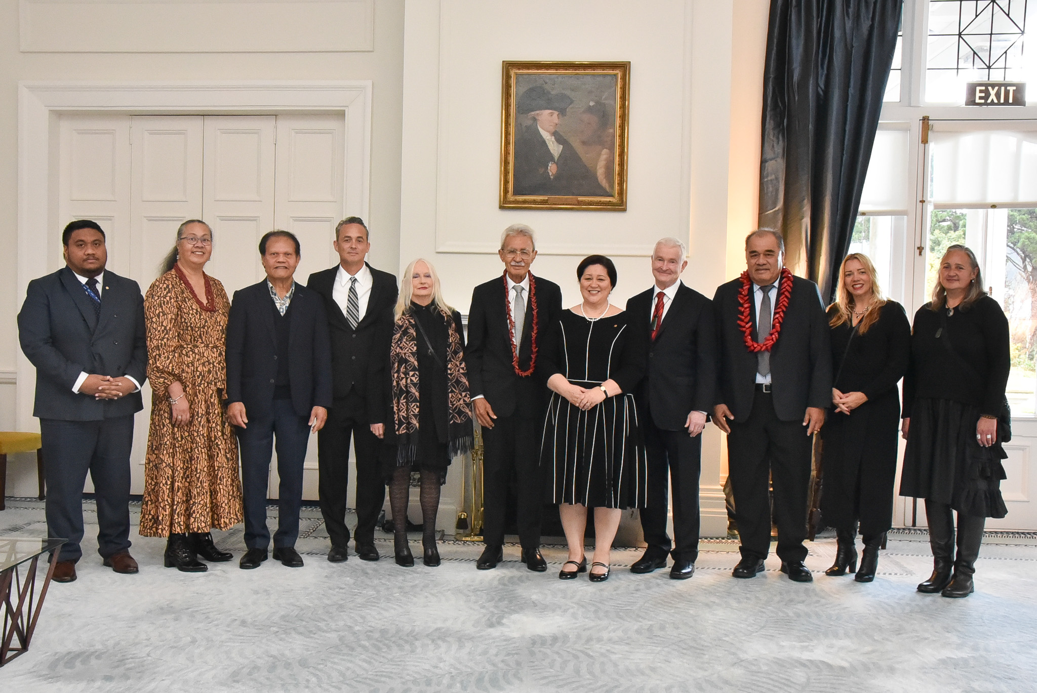 PRESENTATION OF CREDENTIALS OF THE HIGH COMMISSIONER OF THE INDEPENDENT STATE OF SAMOA TO NEW  ZEALAND