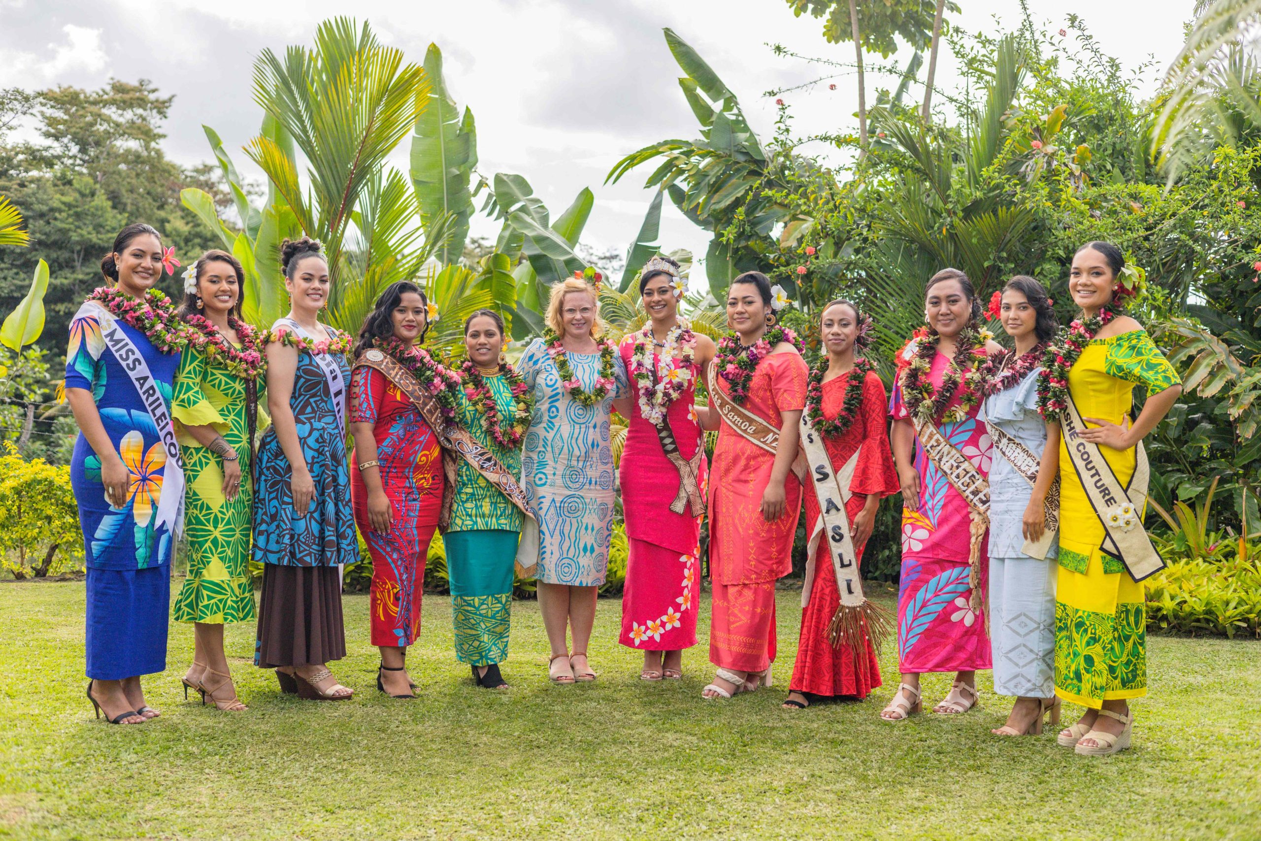 MISS SAMOA PLATFORM SUPPORTED BY THE AUSTRALIAN HIGH COMMISSION