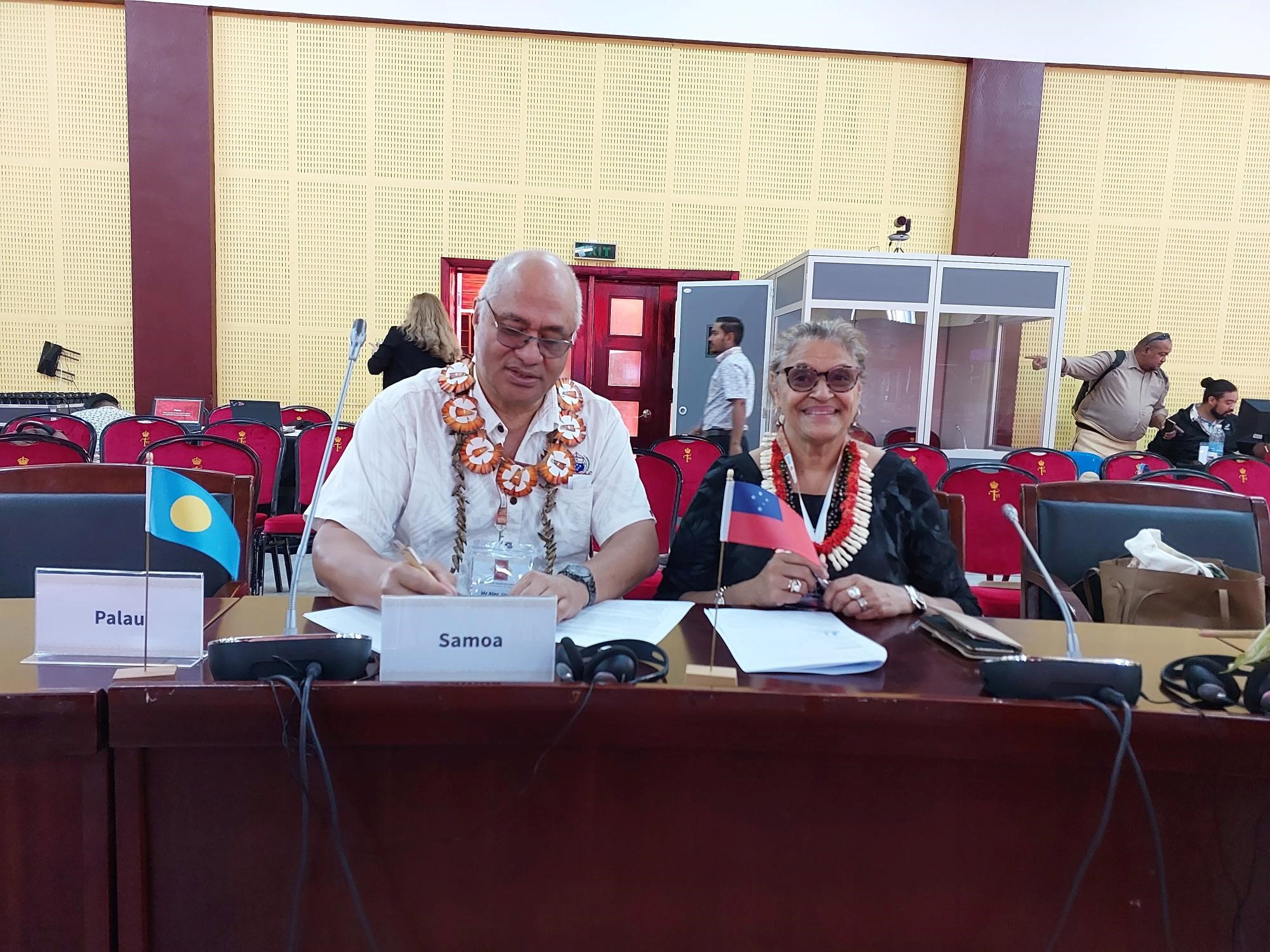 Samoa Ministry of Health and The Fred Hollows Foundation NZ sign new Partnership Agreement