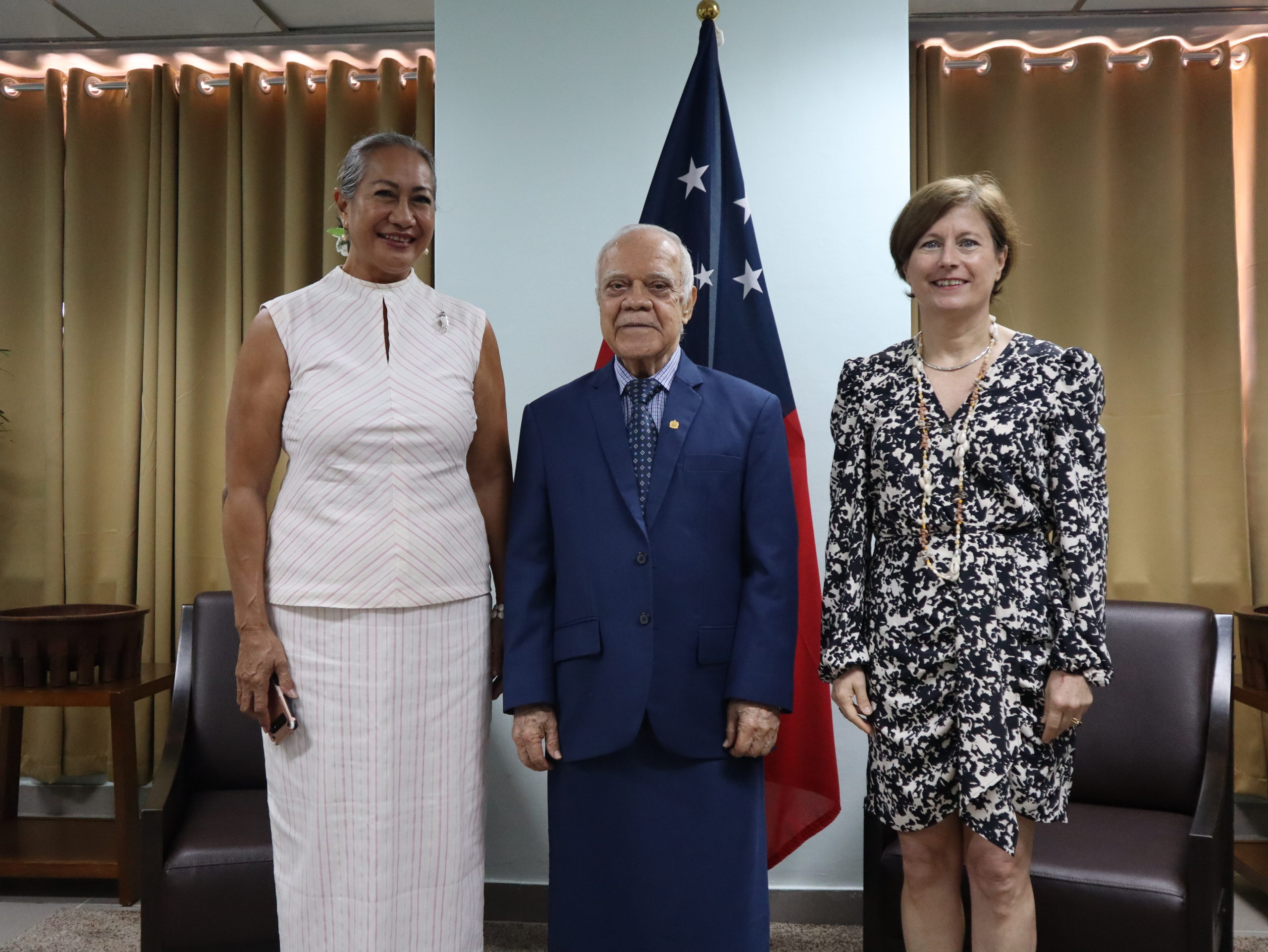 PRESENTATION OF CREDENTIALS OF THE AMBASSADOR OF FRANCE  TO THE INDEPENDENT STATE OF SAMOA