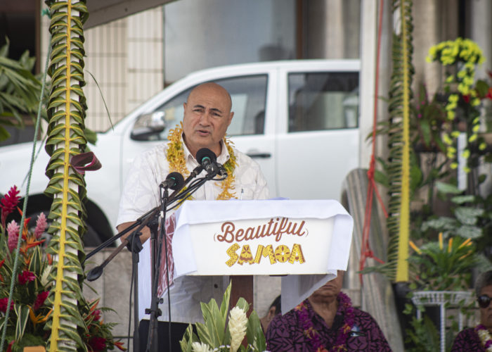 SAUNOAGA AUTU A LE AFIOGA I LE SUI PALEMIA, TUALA TEVAGA IOSEFO PONIFASIO, MO LE TATALAINA ALOAIA O LE FA’AILOGAINA O LE ASO FA’AMANATU MO LE AUFAIGALUEGA A LE MALO –