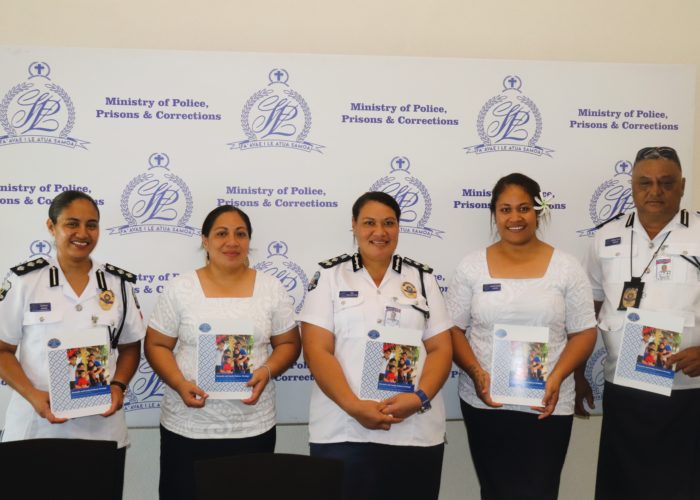 Samoa Police, Prisons and Corrections Services launches a Domestic and Family Violence Strategy. The path to eradicating domestic violence in Samoa.