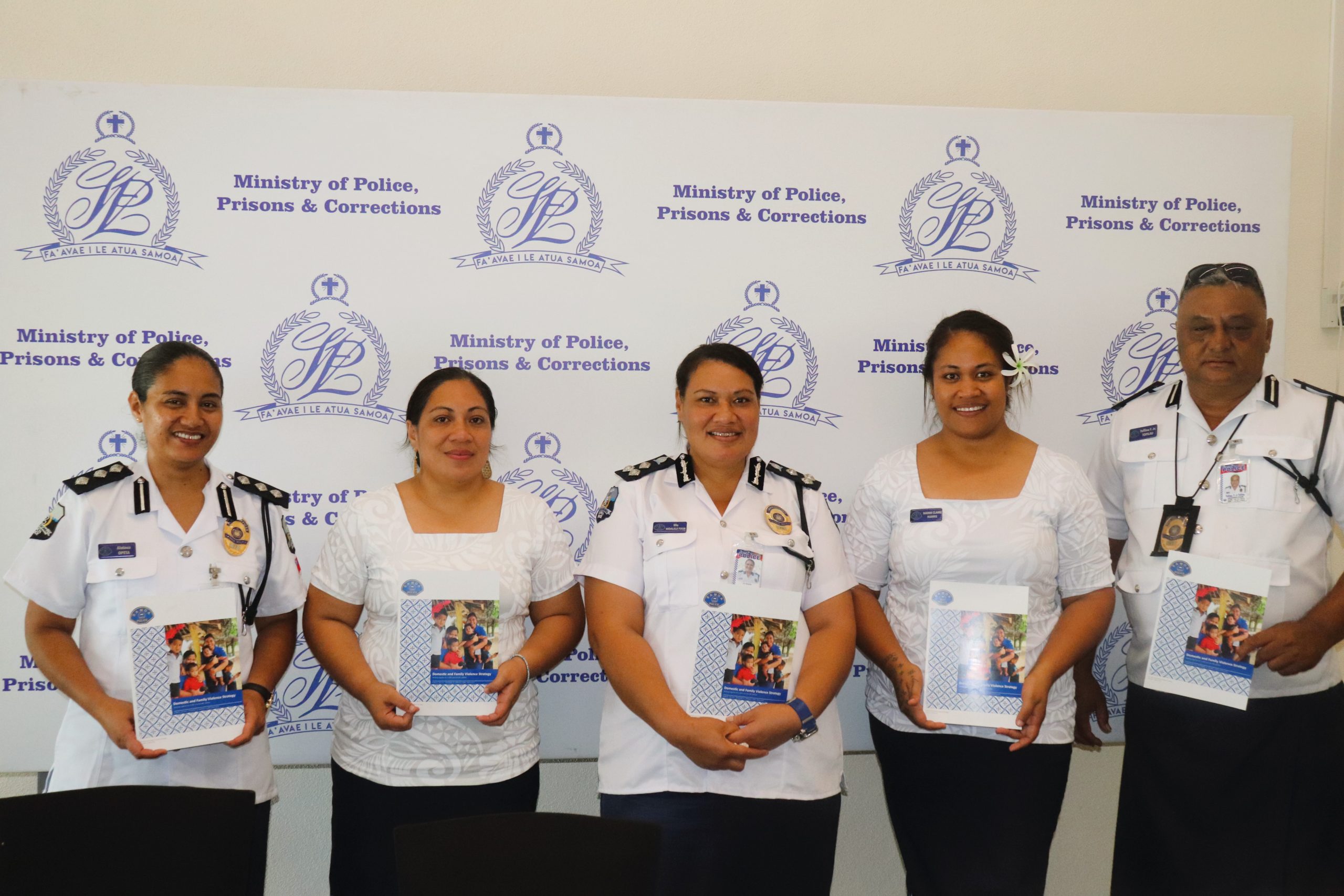 Samoa Police, Prisons and Corrections Services launches a Domestic and Family Violence Strategy. The path to eradicating domestic violence in Samoa.