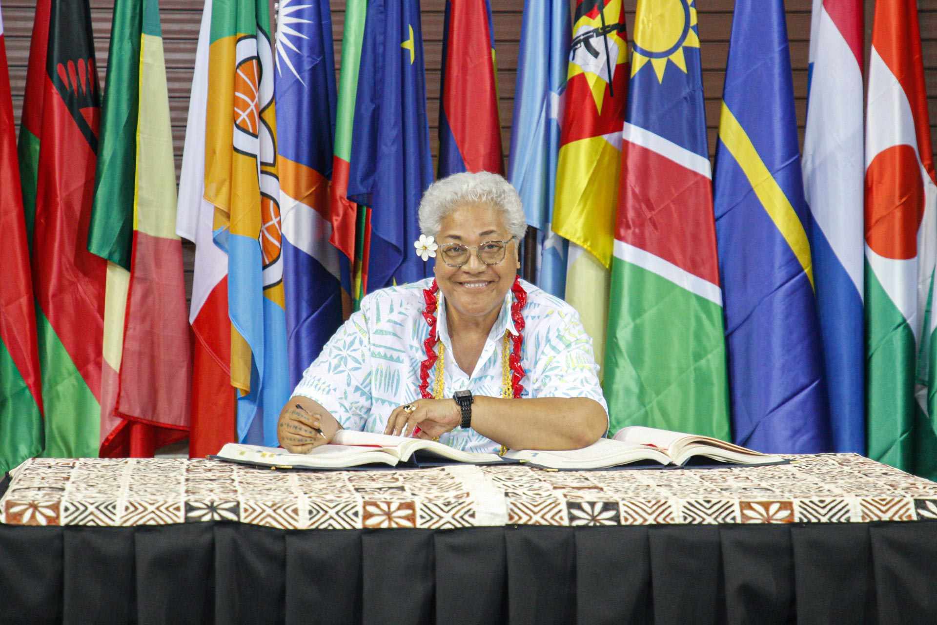 REMARKS BY THE HON. PRIME MINISTER OF SAMOA, FIAME NAOMI MATAAFA AT THE SAMOA AGREEMENT SIGNING CEREMONY