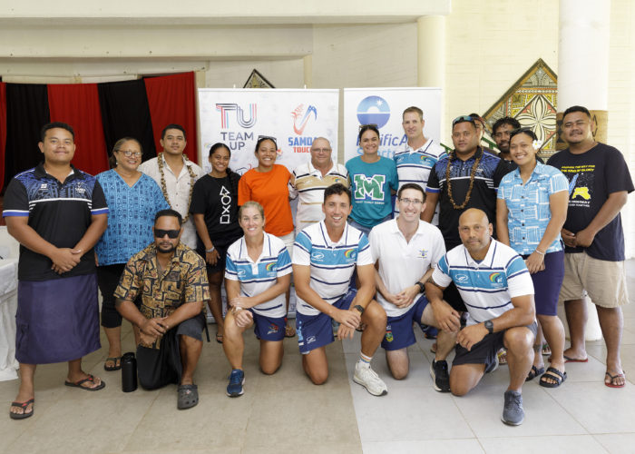 Australian Defence Force supports Samoan sporting excellence with accredited trainings.