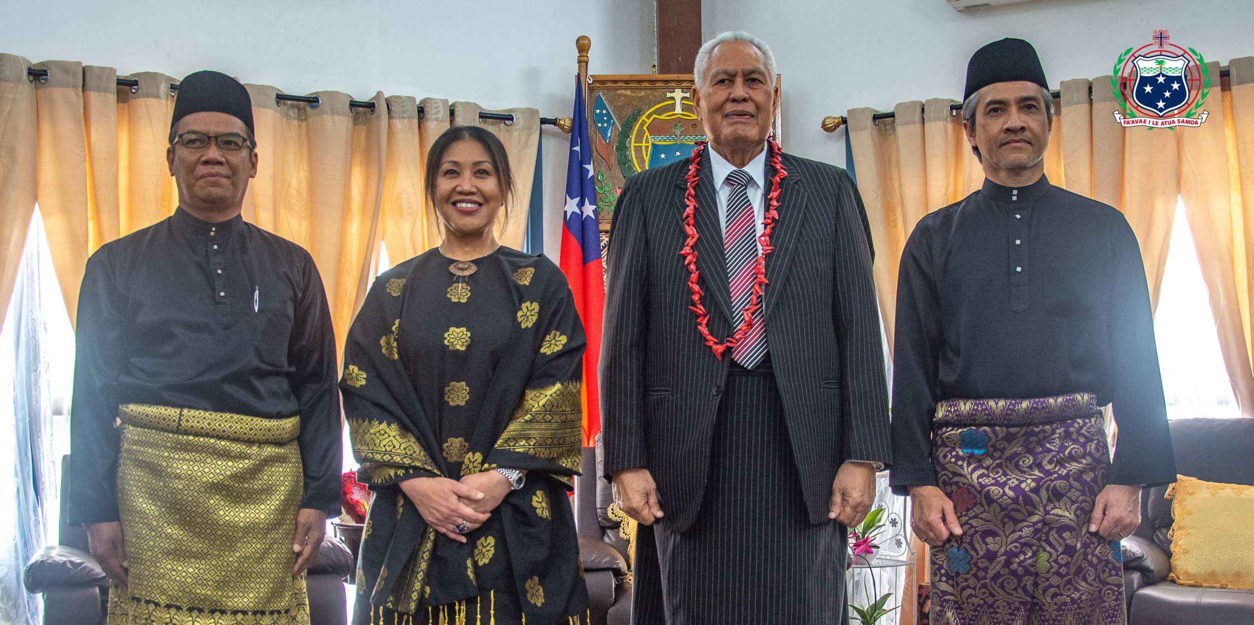 PRESENTATION OF CREDENTIALS OF THE HIGH COMMISSSIONER OF  MALAYSIA TO THE INDEPENDENT STATE OF SAMOA