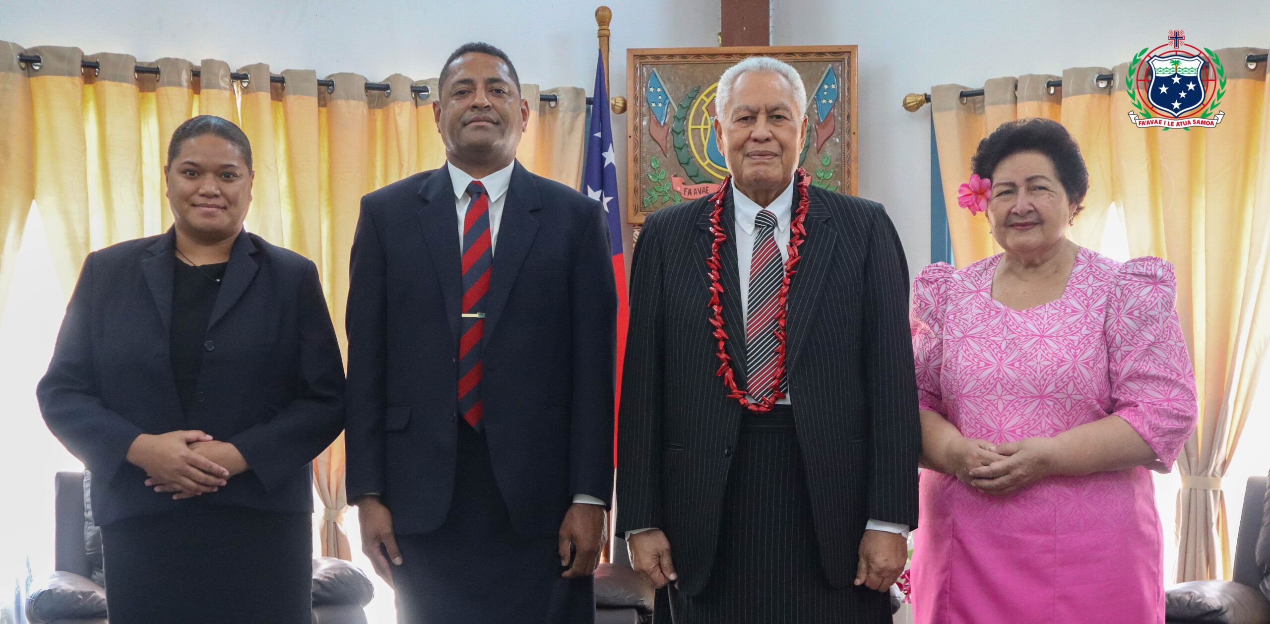 PRESENTATION OF CREDENTIALS OF THE HIGH COMMISSSIONER OF THE REPUBLIC OF FIJI TO THE INDEPENDENT STATE OF SAMOA