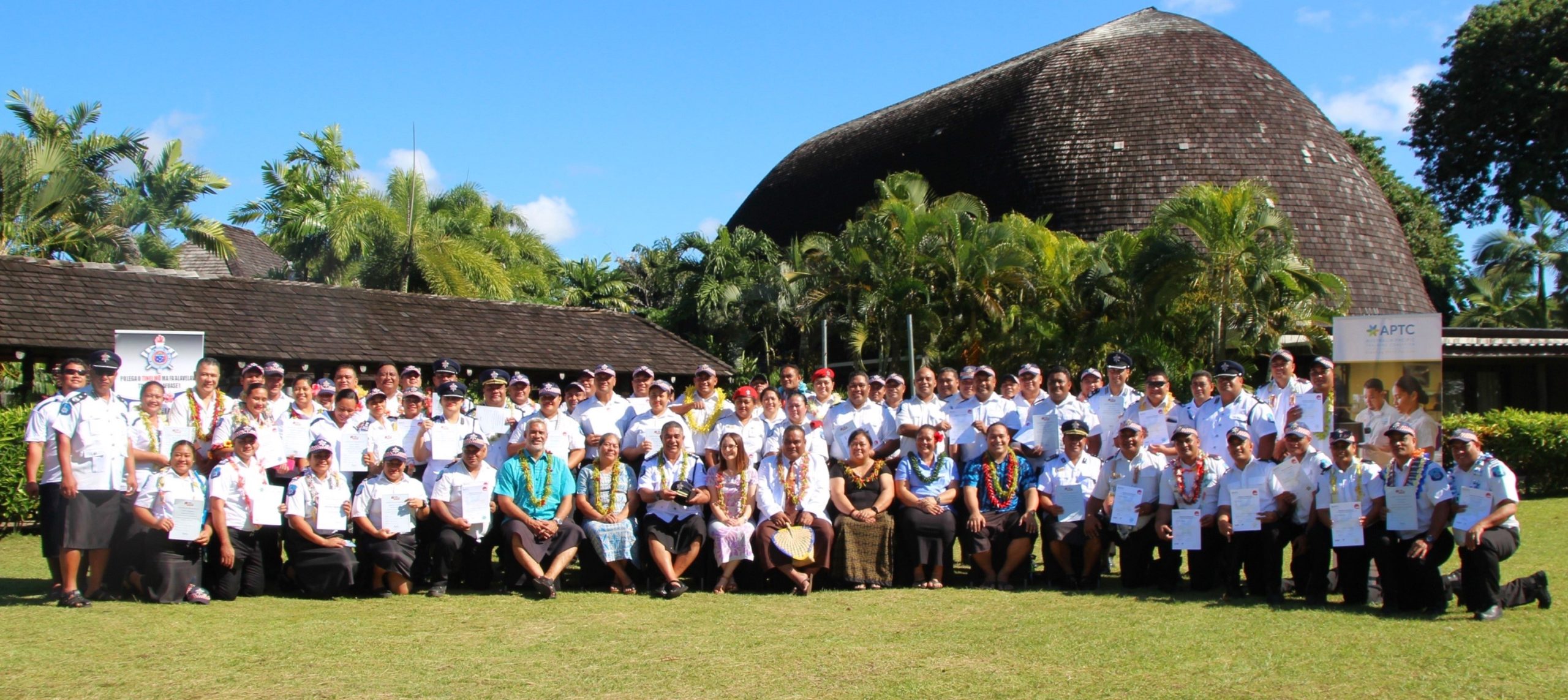 Samoa firefighters upskill with APTC and FRV training