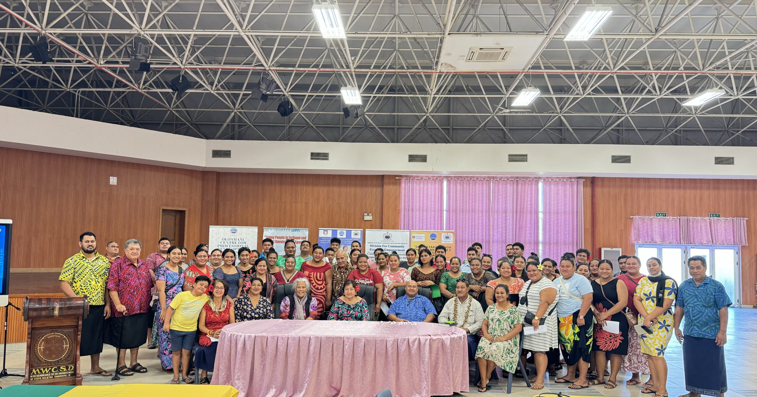 The National University of Samoa launched Youth  Project Across Upolu and Savai’i