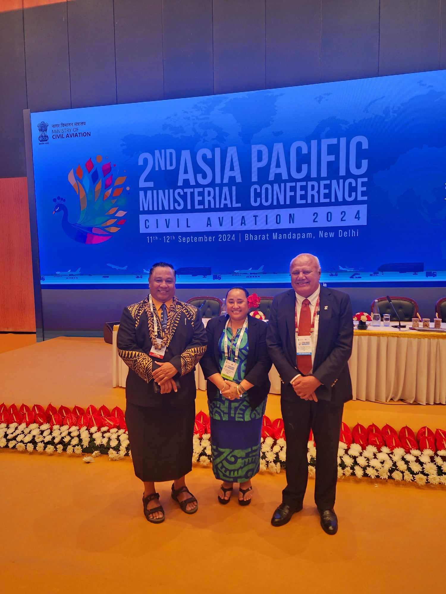 SAMOA REAFFIRMS COMMITMENT TO THE NEW DELHI DECLARATION AT THE 2ND  ASIA PACIFIC MINISTERIAL CONFERENCE ON CIVIL AVIATION