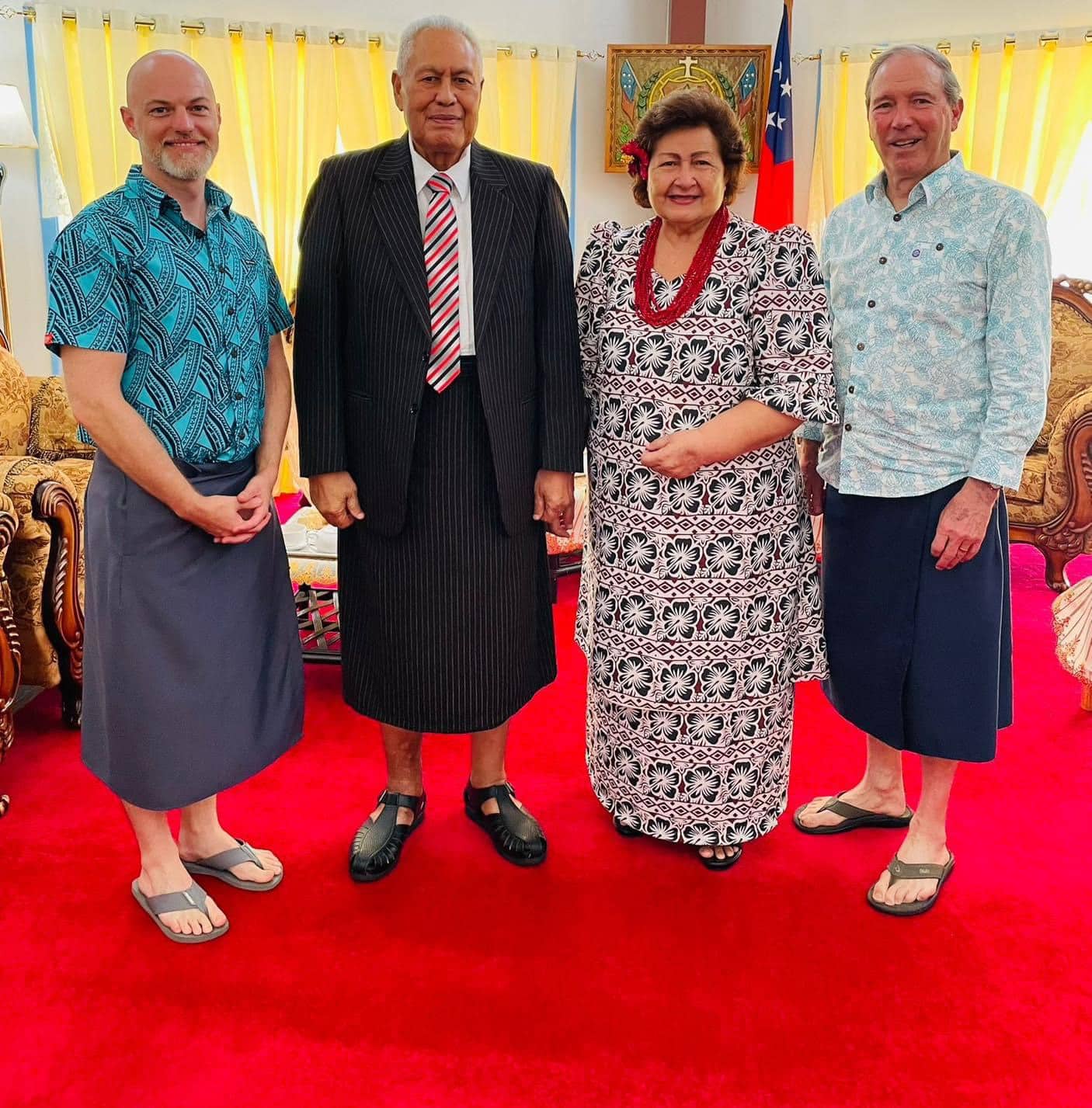 U.S. Ambassador to Samoa Tom Udall Concludes Historic Tenure with Final Visit